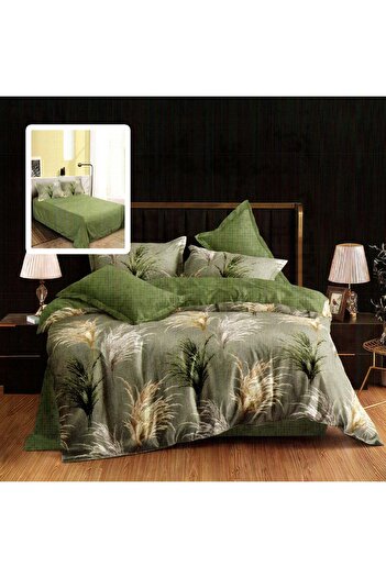 OEM Bed linen, made of fine cotton, "Amelia" model, with Printed, 6 pieces