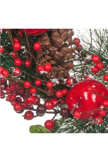 OEM Artificial wreathChristmas, winter holidays, diameter 45 cm