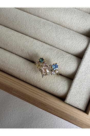 ringbox Gold Color Heart Ring