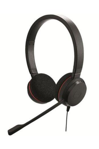 Jabra Evolve 20 UC Stereo Headset, wired remote, USB