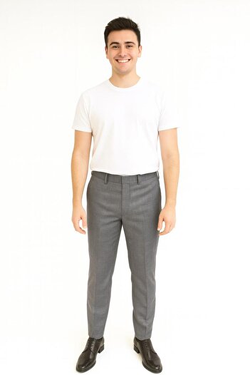 CLASSİCS MEN Avasar Men's Regular Fit Fabric Trousers-7361