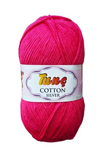 Tunç Tong Cotton Silver Thread, similar to Cotton Gold and Jeans - Cotton (55%) and Acrylic (45%), Color No. 61