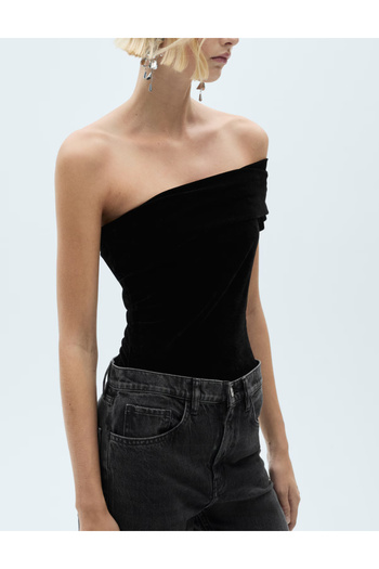 MANGO Mango bodysuit, black