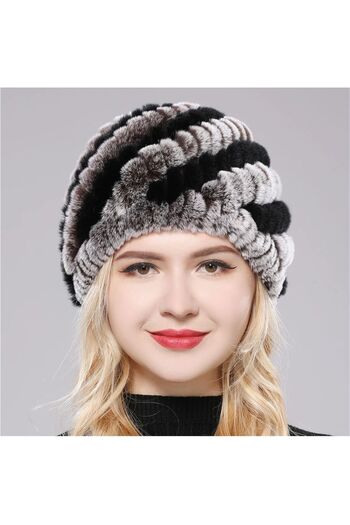 Confortino Alise Chic Elegant Fur Hat - Universal Size