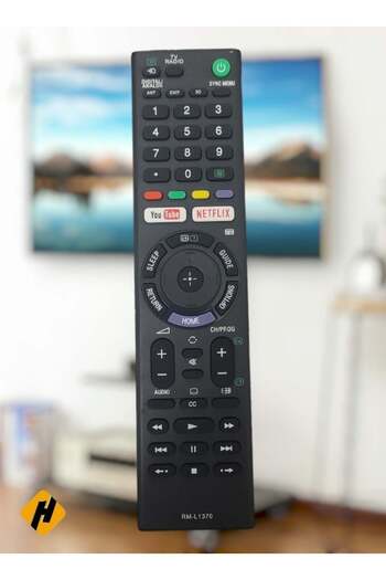 Generic RM-L1370 Universal Remote Control for Sony - Replacement for All Sony LCD LED HDTV Smart Bravia TVs