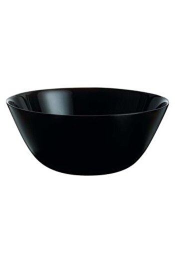 Arcopal Round Black Salad Bowl in Opal 2.6 L -