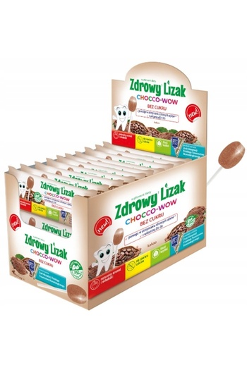 Other Healthy Yum-Yum Chocco-wow Lollipop for children 40 pieces