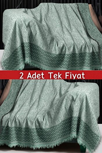 Rell Home Dokuma Koltuk Örtüsü Seti 2 Adet Koltuk Örtüsü Tek Fiyat” (170 x 220)