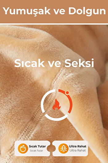 Sofya Passion Kadın Termal Külotlu Çorap, İnce Çorap Görünümlü Kışlık, Polar Astarlı