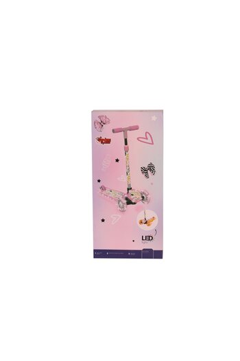 VARDEM OYUNCAK Mkwe082 Lighted Monster Scooter Pink