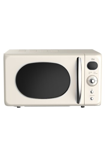 Zilan ZLN1245 RETRO Microwave Oven, 700W Power, 20L Capacity, Defrost Function, Digital Display, Tim