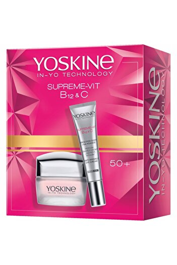 Other Set cadou cosmetice YOSKINE SUPREME VIT B12+C cremă + cremă pentru ochi
