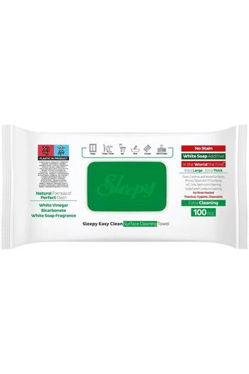 Sleepy Sleppy Easy Clean Bath Wipes