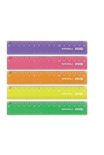 Nataraj Natraj Vivid Scale 30cm Assorted Colors