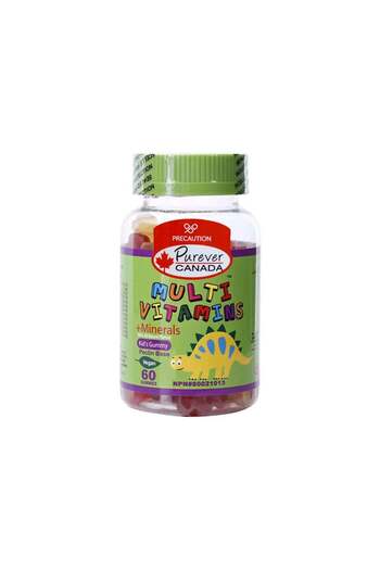 purever canada Multivitamin Gummies for Kids - 2.2X60 g