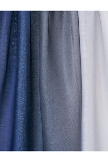 Kayra Gradient Shawl Navy Blue