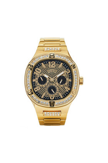 Guess Ανδρικό Χρυσό Ρολόι GW0576G2
