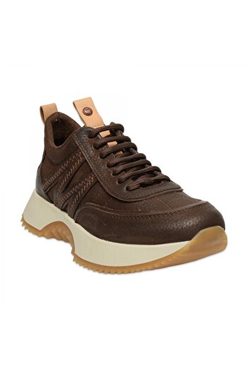 Mammamia D25Ka-3700 Casual Brown Women's Sports Shoes