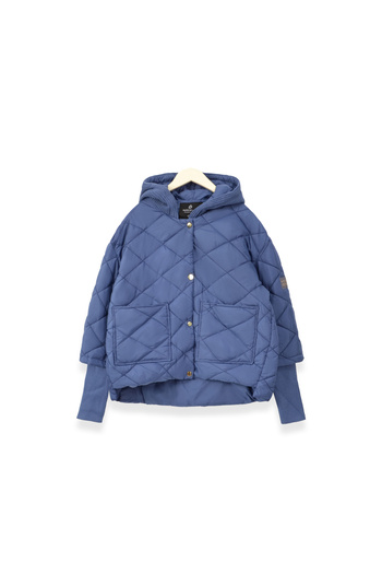SETTY KOOP "Quilted Jacket for Women – Warm Winter Coat with Knit Hood and Front Pockets" geacă femei