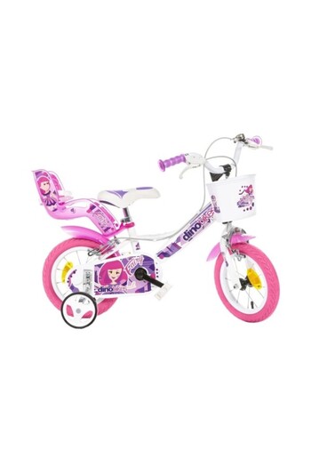 Dino Bikes Children's bicycle 3-5 years, 12' Fairy white