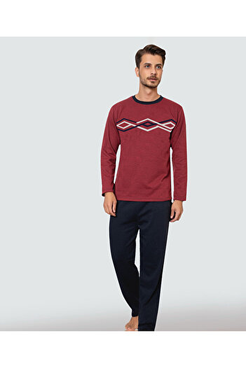 Ayans Pijama Two Thread (Thick) Men's Pajama Set