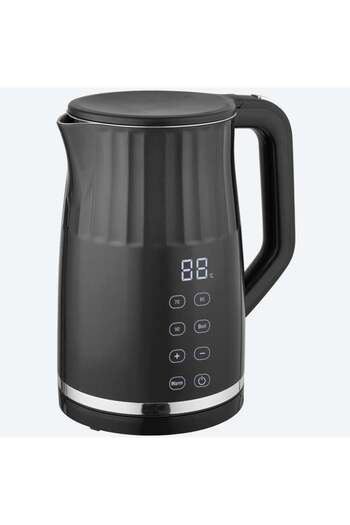 Koolen Koln Smart Electric Kettle with Digital Display, 2200W, 1.7L, Black