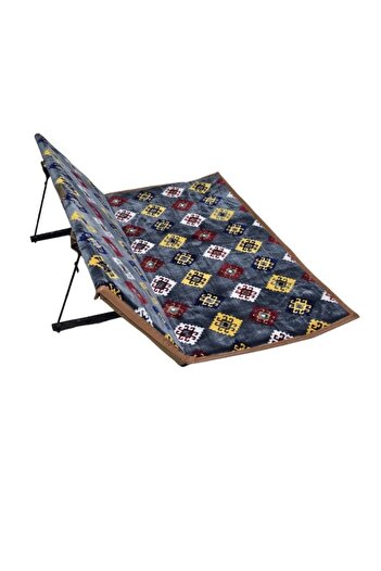 smart home Foldable Floor Chair with Waterproof Backrest for Travel, Picnics, Camping, and Gardens, 60x120x40cm
