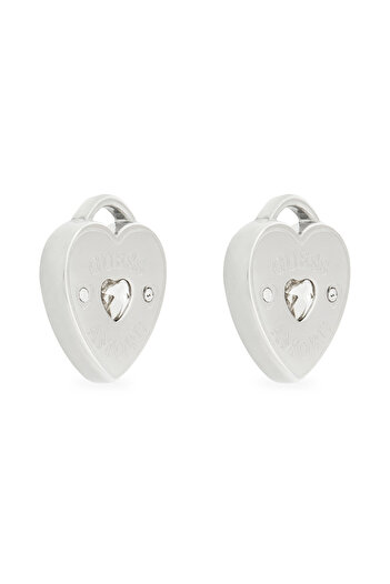 Guess Γυναικεία ασημένια σκουλαρίκια JUBE05058JW