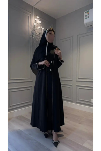 myshaden Elegant Classic Blazer Abaya