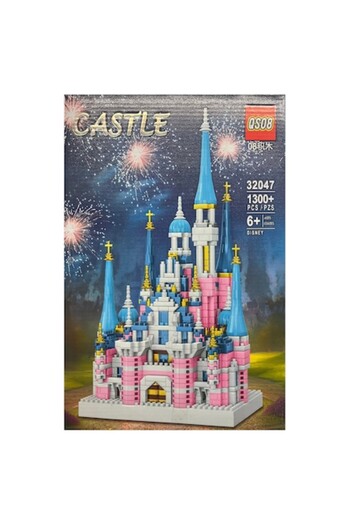 OEM Disney Castle Brick Set, 1300 Nano Pieces
