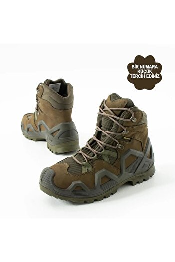 DeGi Kids Genuine Leather Waterproof Lightweight Comfortable Stylish Men's & Women's Tactical Outdoor Soldier Police Hunter Boots