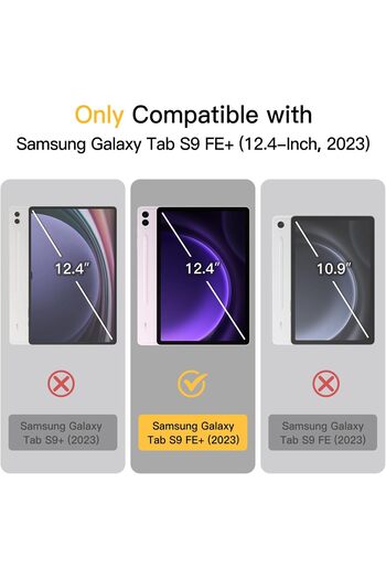 erorex جراب لهاتف Samsung Galaxy Tab S9 Fe+
