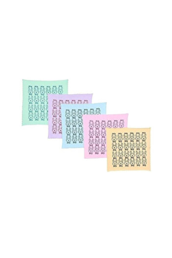 OEM Set of 5 Microfiber Cloths 30 x 30 cm