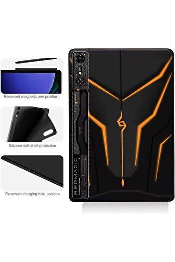 erorex جراب متوافق مع جهاز Zte Nubia Red Magic Nova/Redmagic Gaming Tablet Pro مقاس 10.9 بوصة 2024