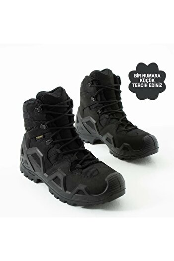 DeGi Kids Genuine Leather Waterproof Lightweight Comfortable Stylish Men's & Women's Tactical Outdoor Soldier Police Hunter Boots