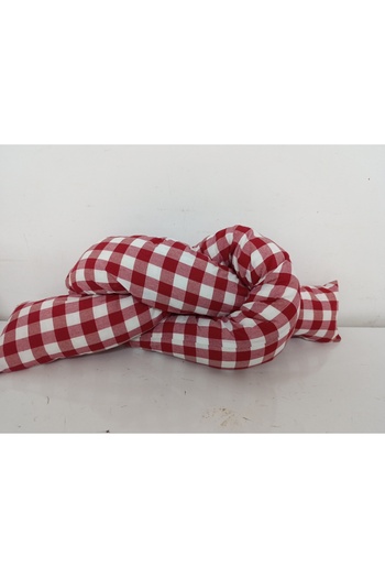 GALATATEKS Plaid Chain Throw Pillow 1 Piece
