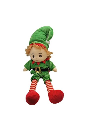 Vision Christmas Elf Plush Doll, 50 cm, Singing Romanian Carols
