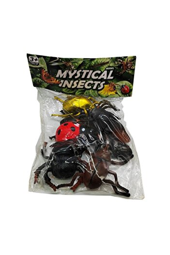 Vision Mystic Insects Figures, Jumbo 8-12cm, 8 pcs/set, VisionXXI