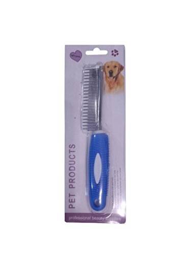Vision XXI Comb with Uneven Bristles, Vision XXI, Stainless Steel, Thick Handle 3cm