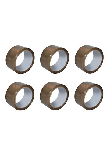 Vision Banda adeziva 45mm x 40m, mata, maro, Vision, set 6 role