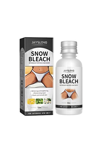 jaysuing Whitening Cream for Armpits and Thighs, Snow Bleach, with Vitamin C and Niacinamide, 30ml
