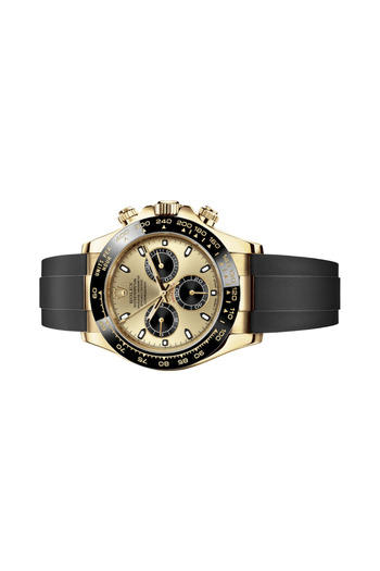 Rolex Daytona 116518 LN CHBKOF 18 CT Yellow Gold 40 mm Champagne Black Dial Mens Watch