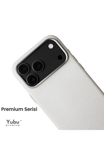 yubu iPhone 17 Pro Compatible Leather Case – Premium Touch & Hidden Magsafe Support