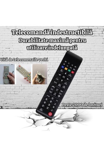 Geemote Universal TV Remote Control, Compatible with Samsung Smart, Durable, 8m Operating Distance, BN59-01