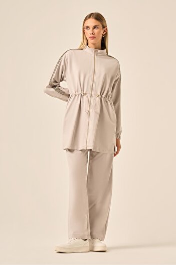FTZ WOMEN Women's Two-String Suit Gray 31201