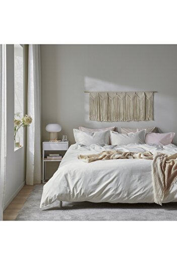 IKEA ÄNGSLILJA Duvet cover and 2 pillowcases, white, 240 x 220/50 x 80 cm
