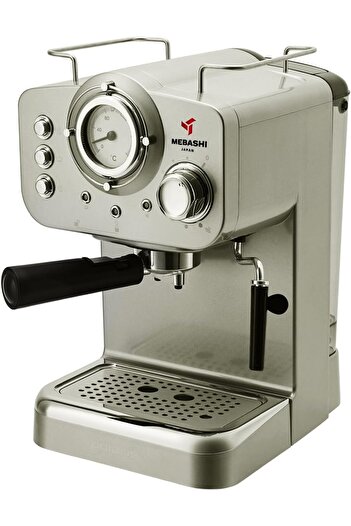 MEBASHI ME-ECM2009R Espresso Coffee Machine - 20 Bar Pressure, 1.25L Capacity, with Aluminium Alloy