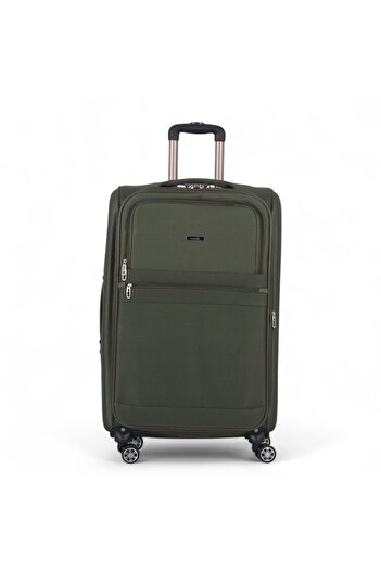 CAPATAN 3-piece canvas luggage set. The bags feature a practical design that's suitable for a variety of trips.