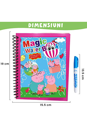Pitikot Magic Book Pitikot® Water Coloring Book, Reusable