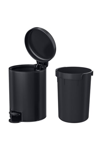 IKEA GANSJÖN Waste bin, black, 3 l